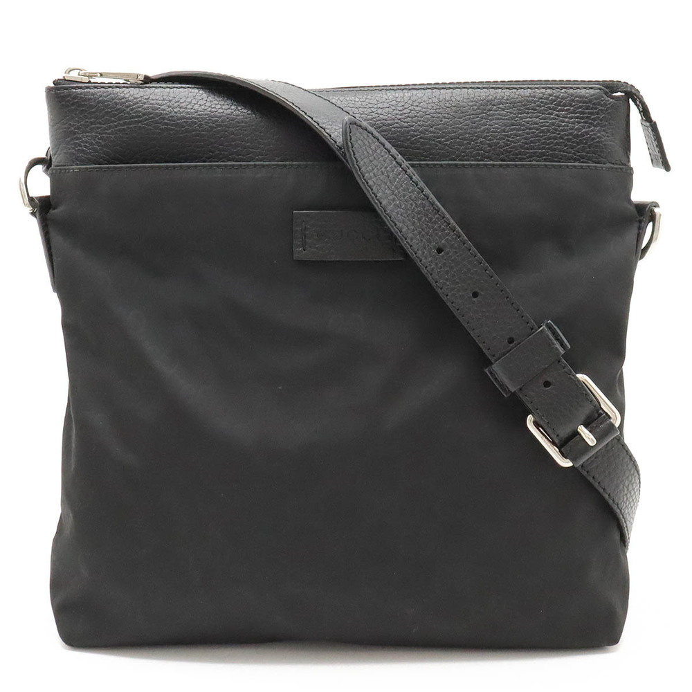 Gucci GG Crossbody Bag Leather Black